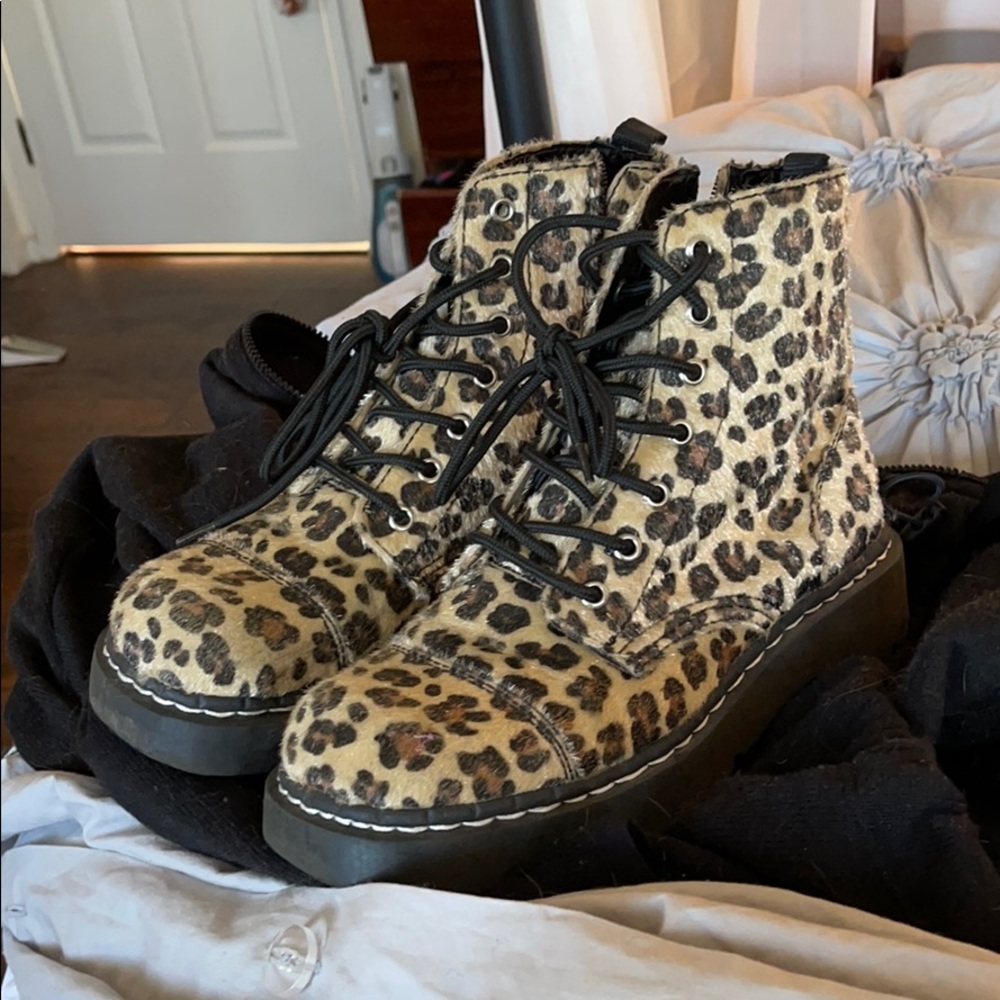 Cheetah Boots